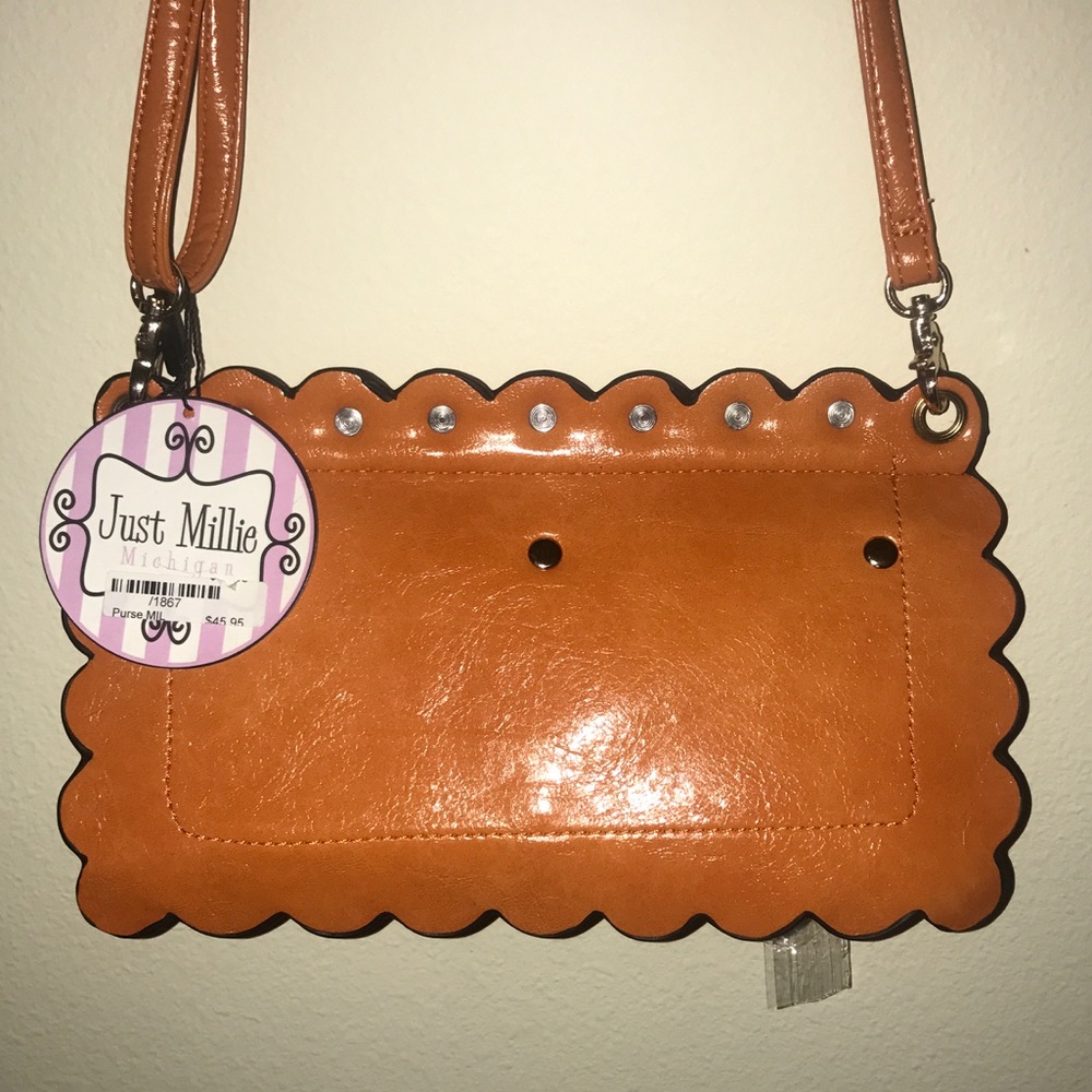 *BRAND NEW* Just Millie orange purse